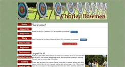 Desktop Screenshot of chorleybowmen.co.uk
