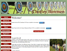 Tablet Screenshot of chorleybowmen.co.uk